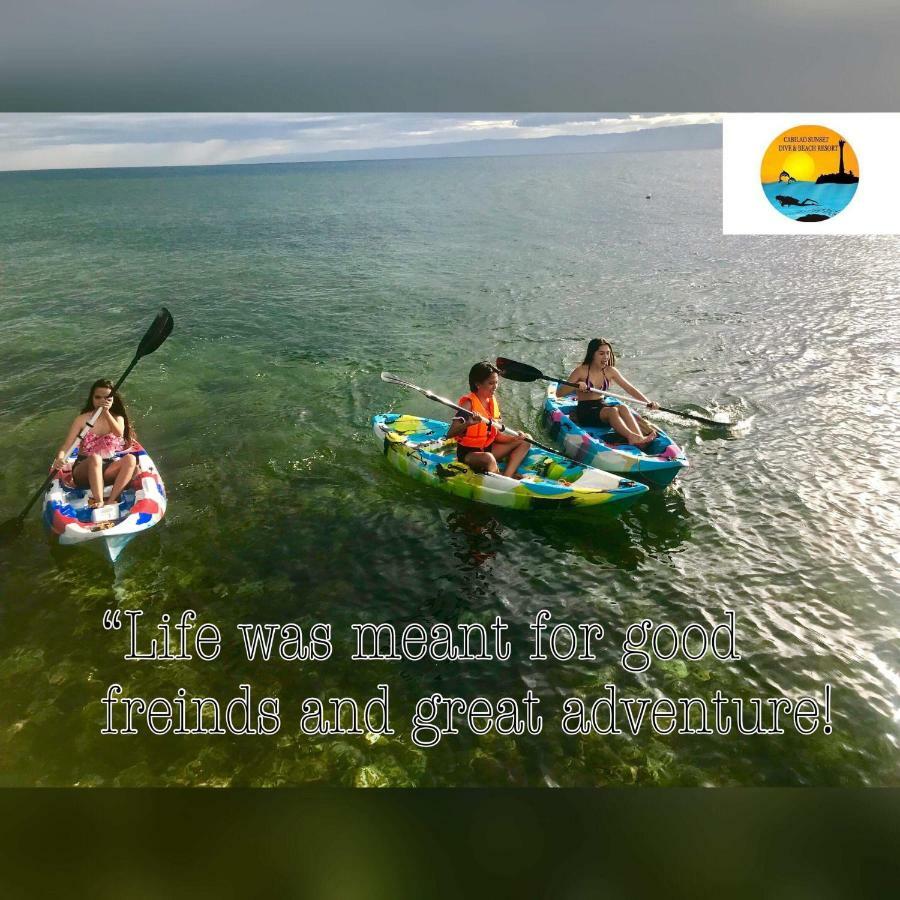 Cabilao Sunset Dive & Beach Resort Loon Bagian luar foto