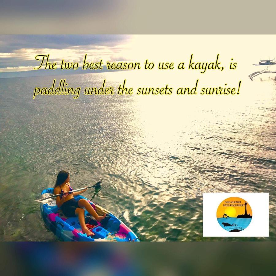 Cabilao Sunset Dive & Beach Resort Loon Bagian luar foto